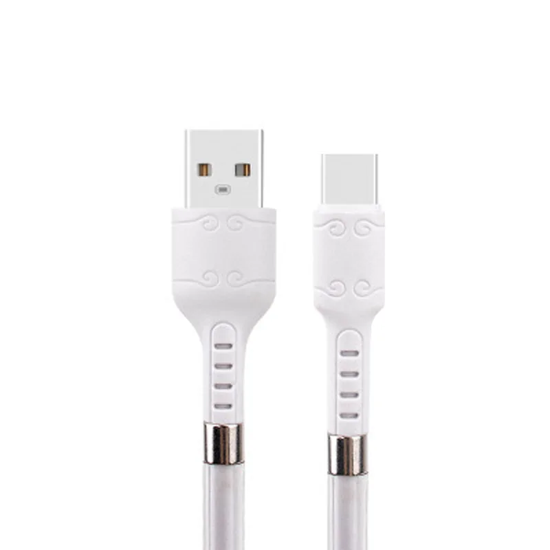 Кабель Micro USB Type-C для передачи данных магнитный легко обжимать и