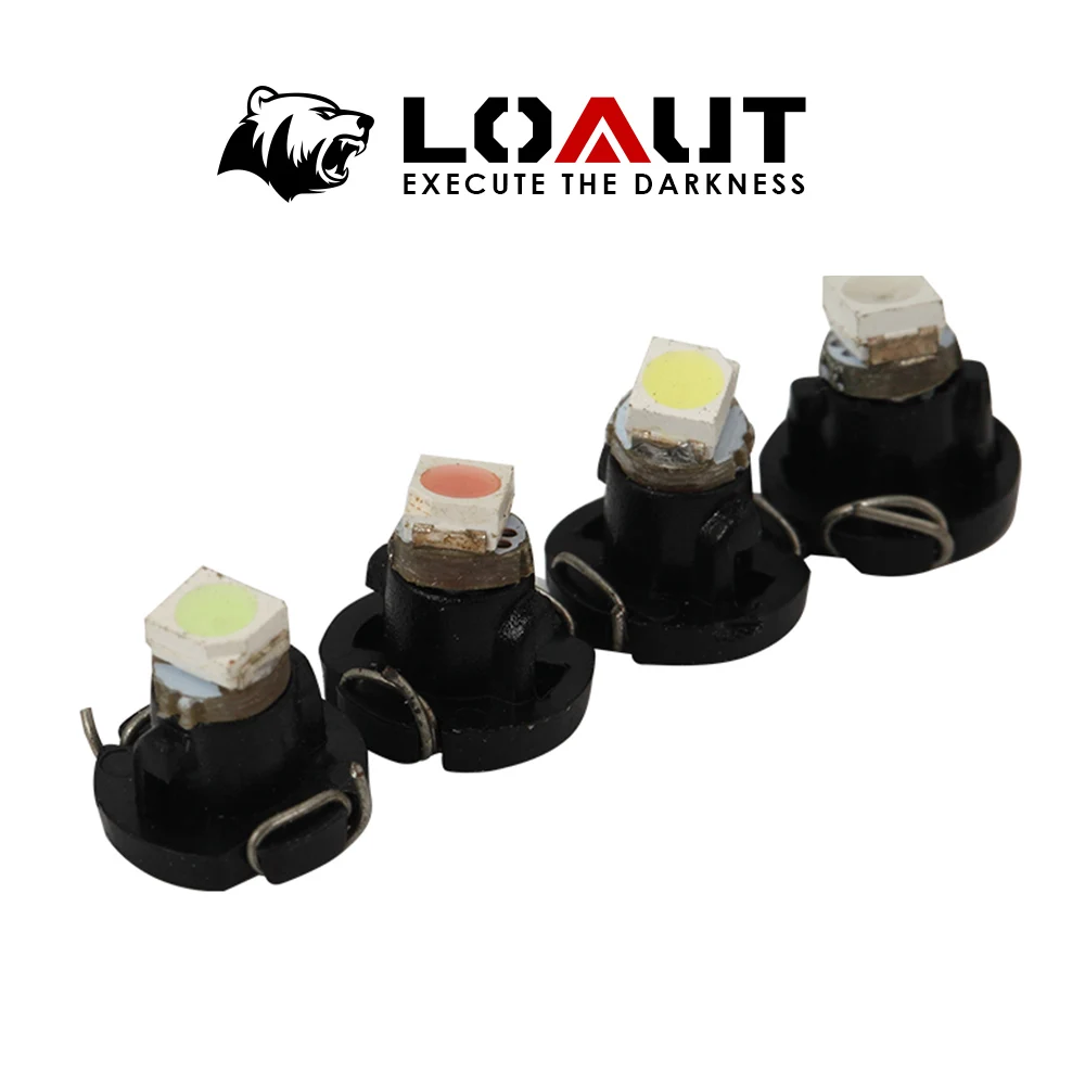 10 шт. B8.5D 509T b8 5 5050 Led 1 SMD T5 лампа для автомобиля Speedo приборной панели светильник