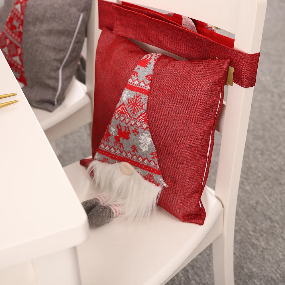 2019 Горячая новинка безликая кукла наволочка Рождественский мультфильм Санта