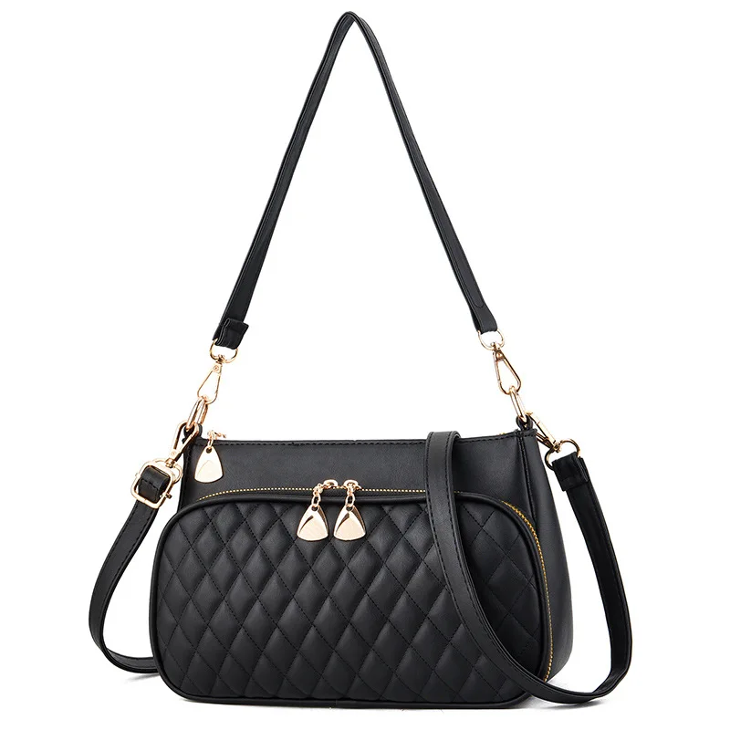 

New Women's Single Shoulder Bag Large Capacity Women's Bag 2021 Simple and Versatile Straddle Bag Fashion Bag