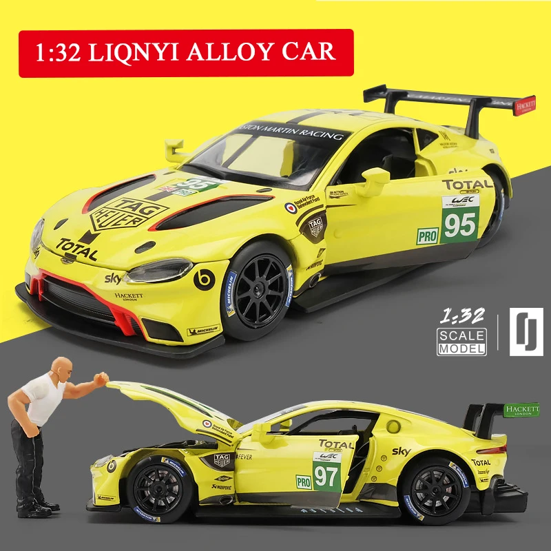 1:32 Лидер продаж Toy Car M4 Металлический Игрушечный брелок для автомобильных ключей, игрушечные машинки, посылающая акустико-оптический ралли гоночный автомобиль модель автомобиля игрушка для детей