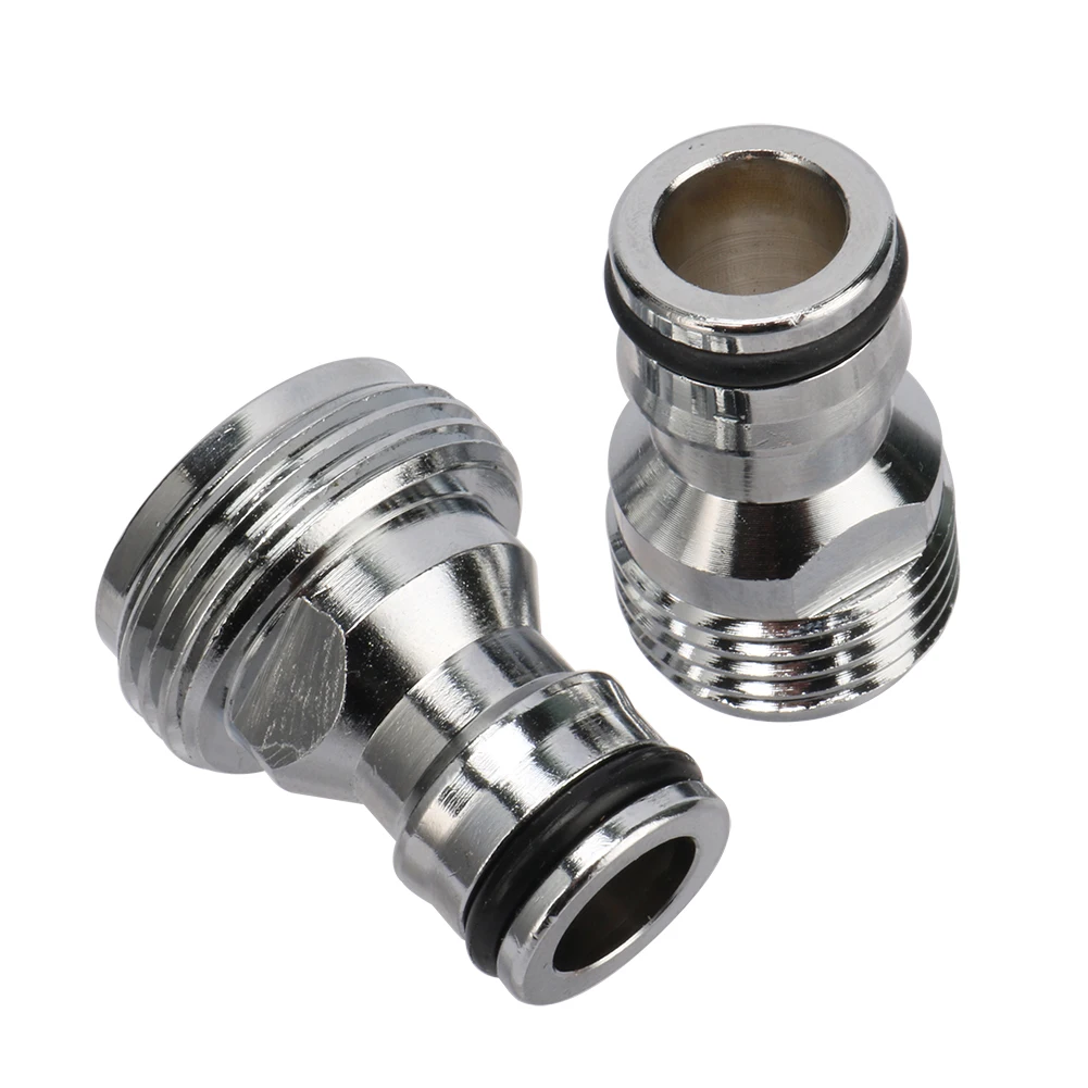 

1/2" 3/4" internal/external threaded kitchenware faucet universal adapter connector mixer hose adapter tube woodworking fittings