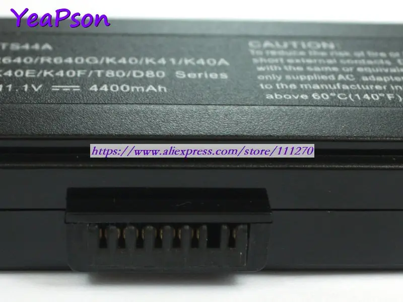 Yeapson 11 1 V 4400mAh подлинный TS44A Аккумулятор для ноутбука Haier A62 T66 H60 W66 H60S ноутбук