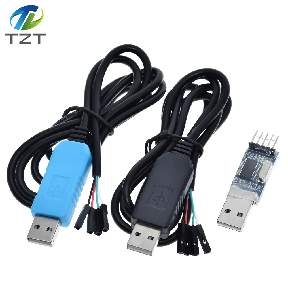 Модуль адаптера преобразователя PL2303 PL2303HX/PL2303TA USB в RS232 TTL с пыленепроницаемой