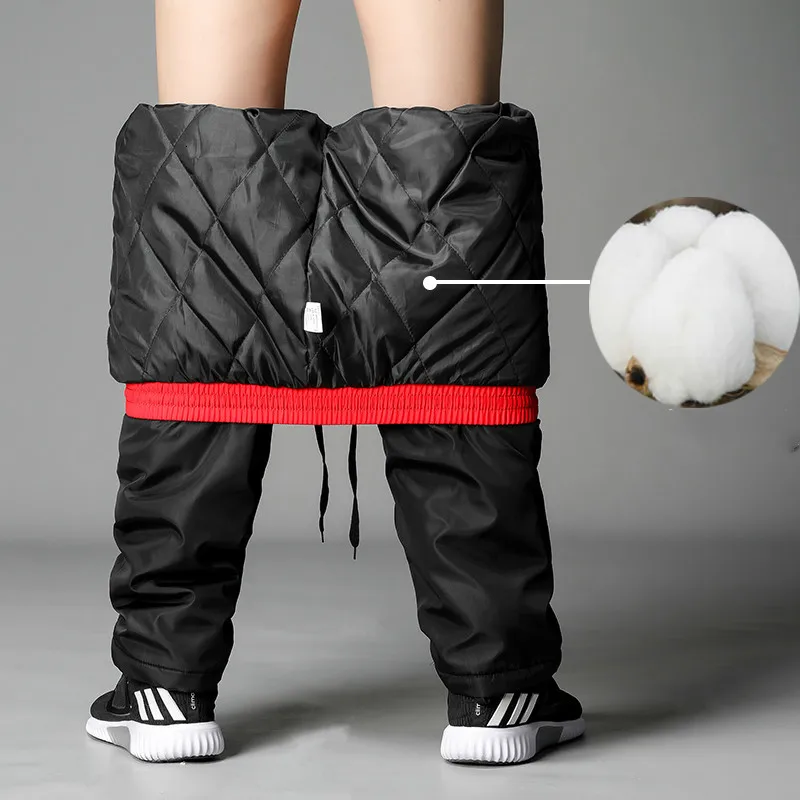 Штаны Для мужчин легкая утепленная впитывает пот и ветрозащитные капри для