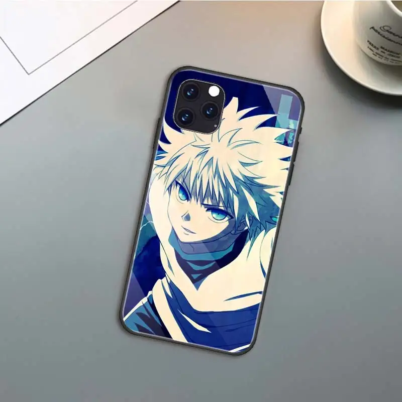 Чехлы для iPhone 11 Pro Max SE 2020 X XS XR 8 7 6 6S Plus TPU черный чехол из закаленного