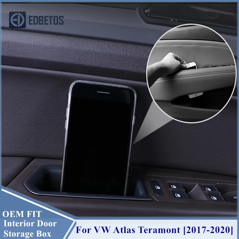 Atlas Teramont 2017 2018 2019 2020 баррель для хранения межкомнатных дверей Volkswagen VW пластиковая
