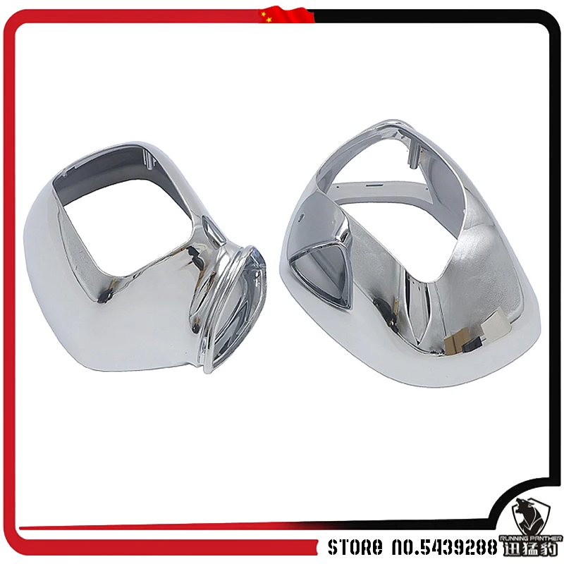 

Chrome Motorcycle Rear View Side Mirror Housing case for Honda GL1800 GOLDWING 2001-2011 2010 2009 2008 2007 2006 2005 2004 2003