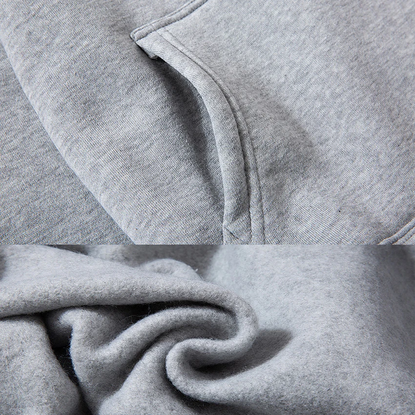 Мужская и женская повседневная спортивная одежда флисовая толстовка с капюшоном