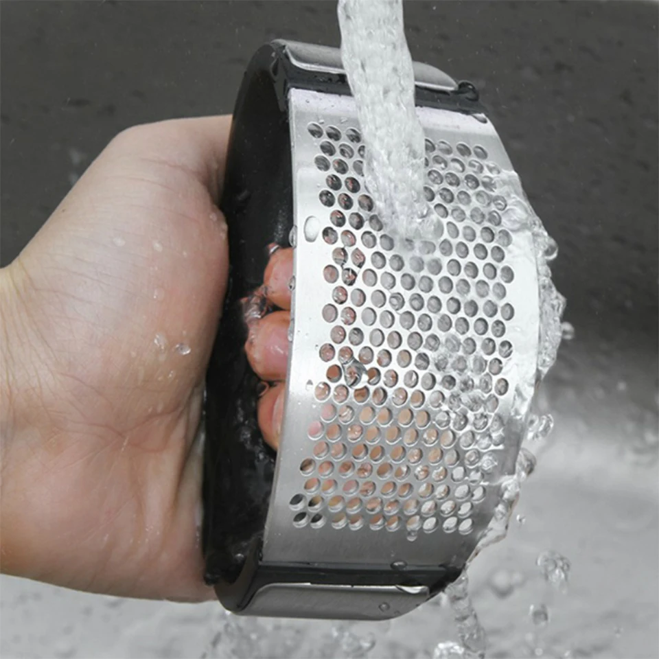 Transhome чесночный Пресс из нержавеющей стали Измельчитель чеснока