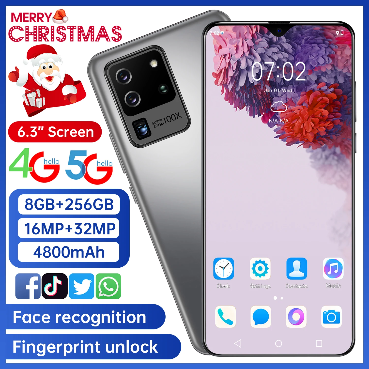 

4800 , 6,3 , 8 , 256 , Snapdragon 888, 16 , 32