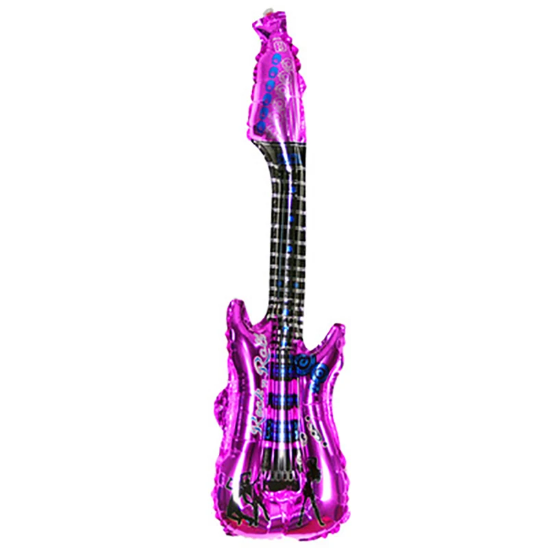 

16 Point Single Note 8 Point Double Note Aluminum Film Guitar BALLOON Birthday Wedding Toys Festival Decoration Party Props 133
