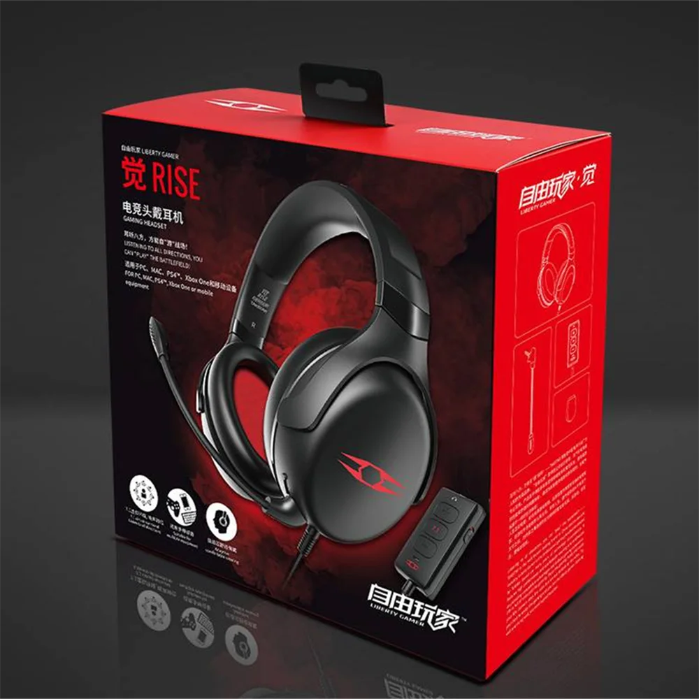 

Pro Tournament Edition THX 7.1 Surround Sound Gaming Headset Noise Cancelling Mic - USB Headphone DAC w/In-line Audio Controls