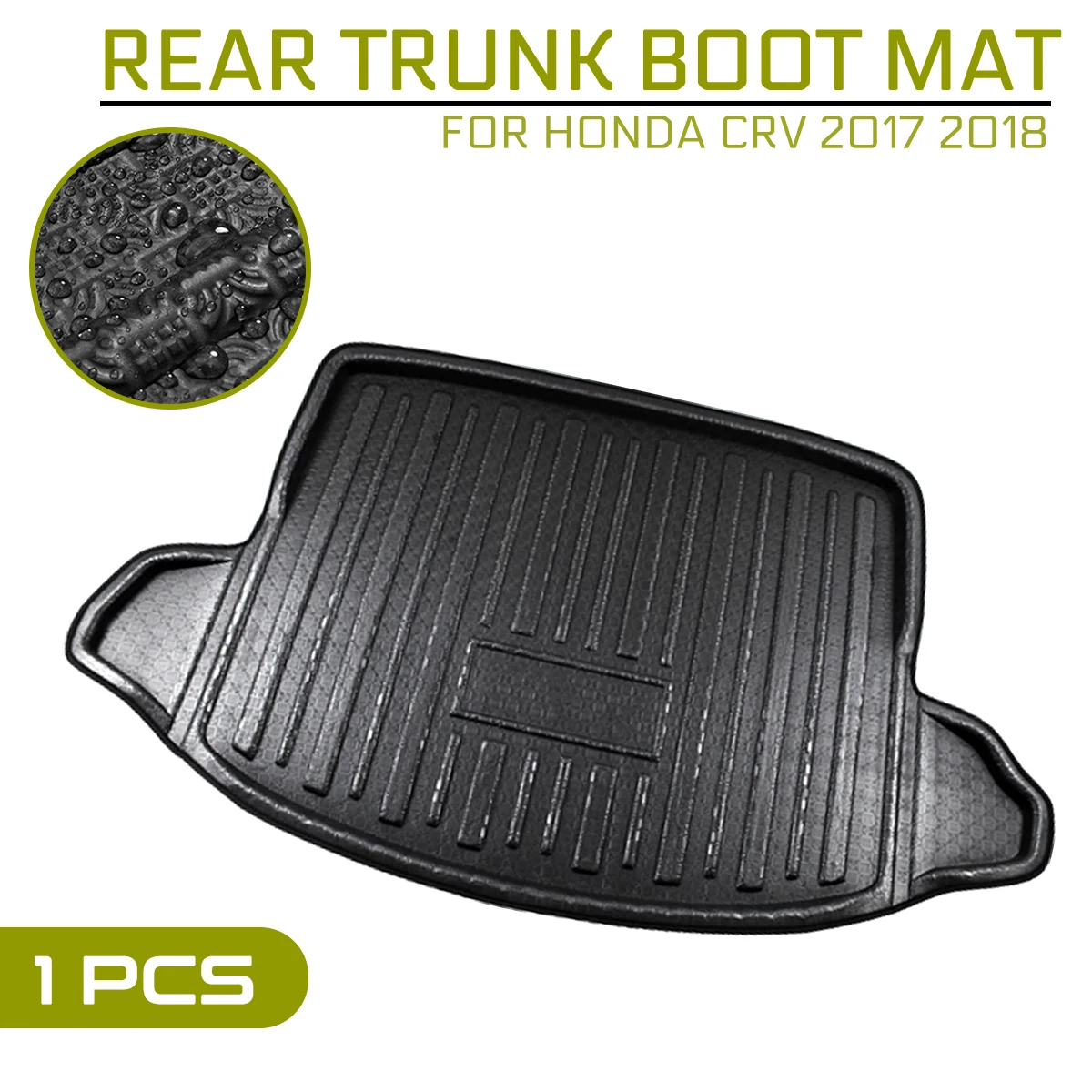 

For Honda CRV 2017 2018 Car Floor Mat Carpet Rear Trunk Anti-mud Cover