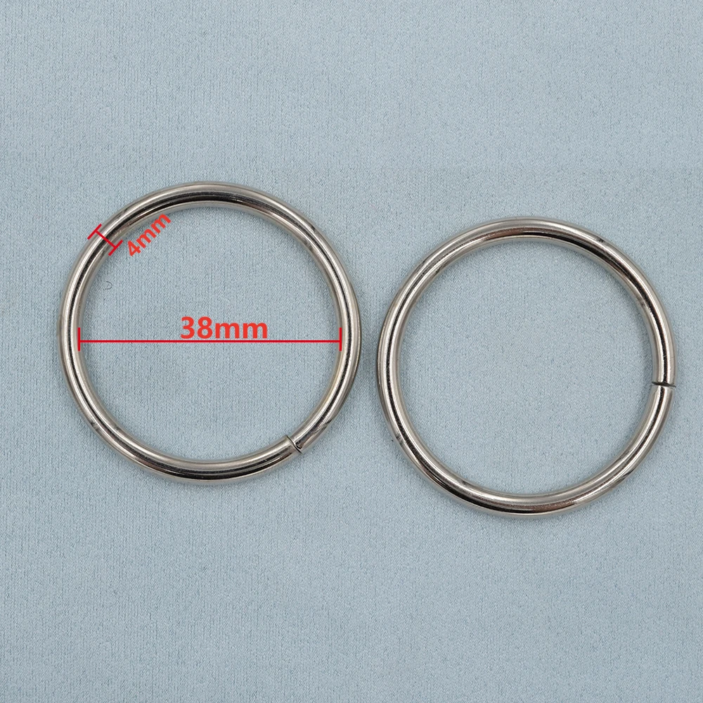 

(10 pieces/lot)4mm thick. An inner diameter of 38mm metal buckle. Metal hoop. Circle. Clothing & Accessories. Hanging Rings.