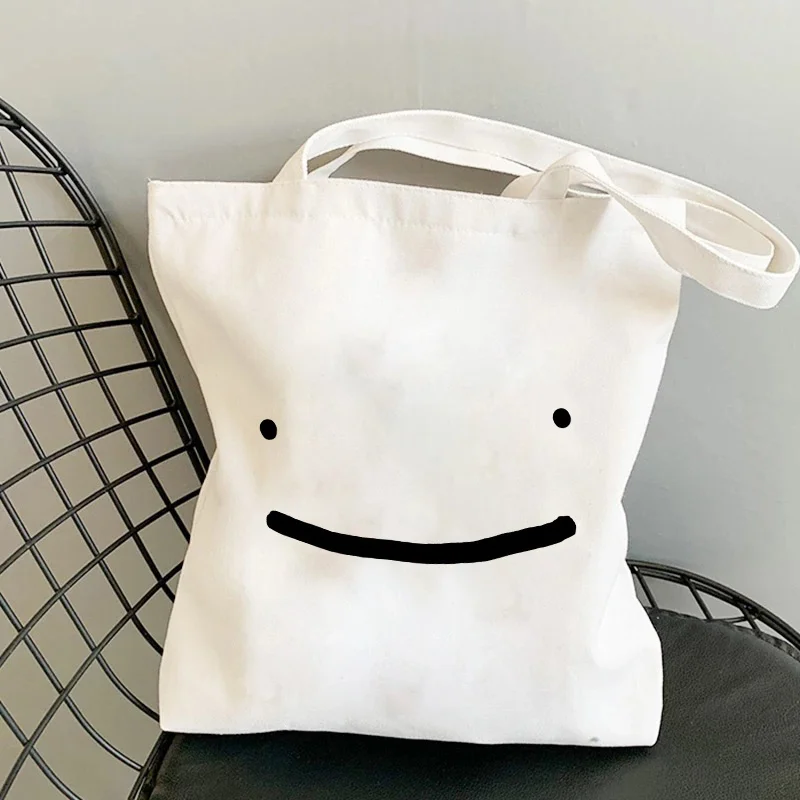 

Aesthetic Dream Shopper Bag Kawaii Game Graphic Handbags Shoulder Bag Casual Shopping Bags Handbag Women Elegant Canvas Bag