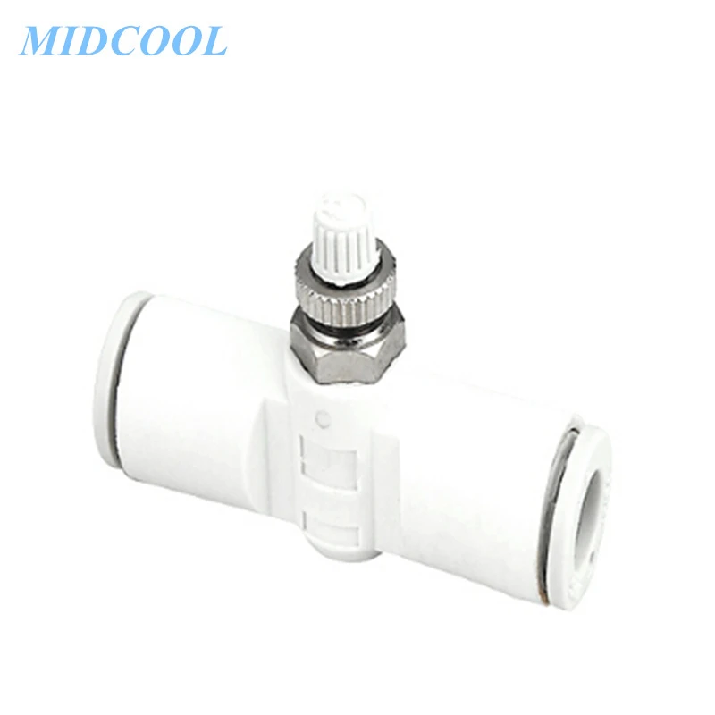 Клапан регулятора скорости с фитингами в одно касание Линейный тип AS серии AS1001F