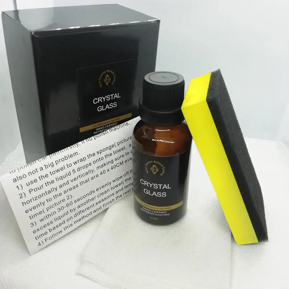 30 мл автомобильное стекло нано покрытие гидрофобное кристаллическое жидкость