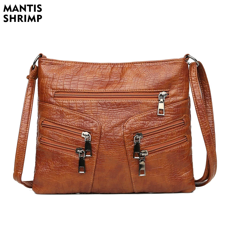 

Women Bags New Designer Crossbody Bags High Quality Messenger Bags Vintage Shoulder Bags Soft Pu Leather Female Bags Casual Bag