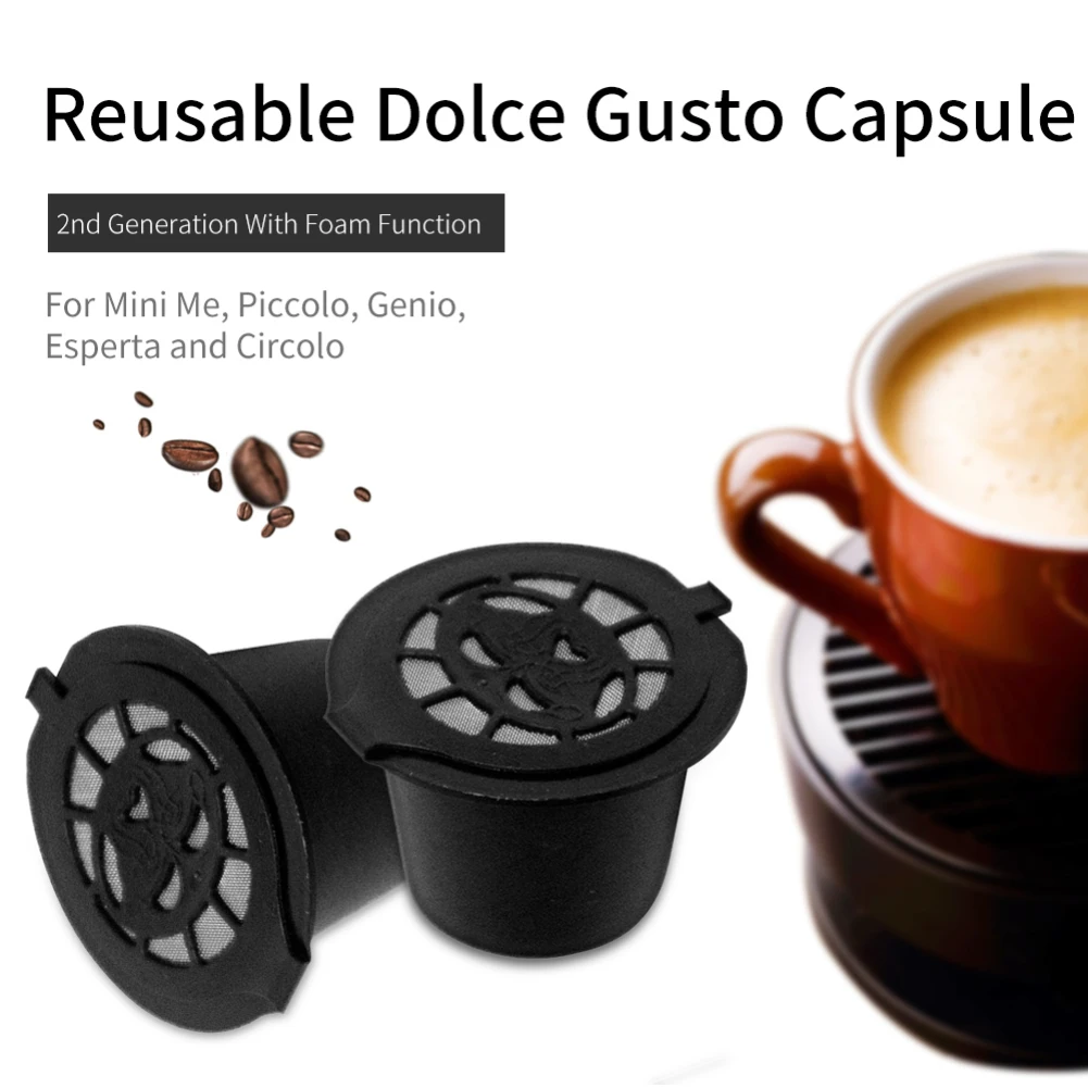 3pcs/pack Reusable Coffee Tea Capsule Filter Compatible Nespresso BPA Refillable Soft Capsules Baskets For Kitchen Tools | Дом и сад