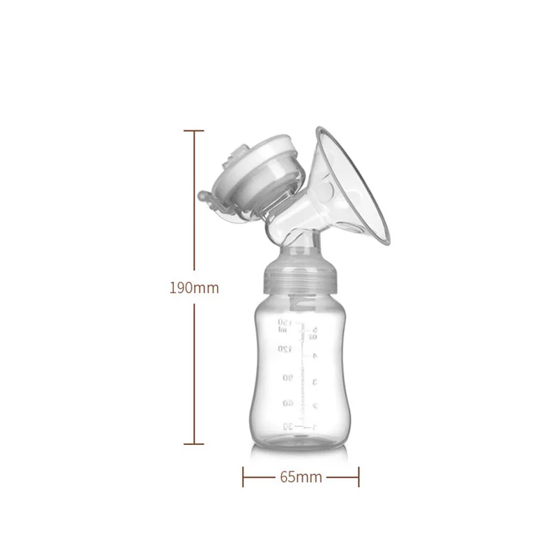 Двойные электрические Детские молокоотсосы USB мощный всасывающий насос для