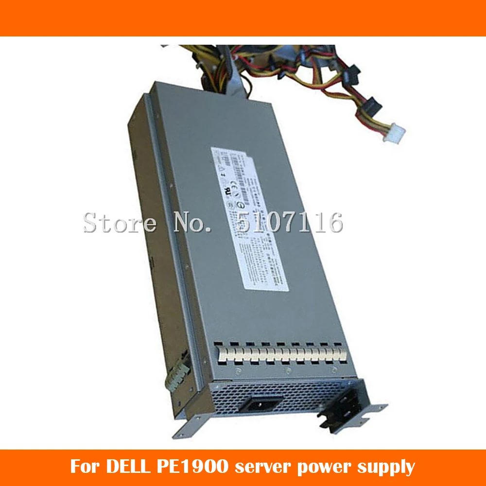 Original For DELL PE1900 Server Power Supply 0ND444 0ND591 Z800P-00 7001209-Y000 800W Will Fully Test Before Shipping