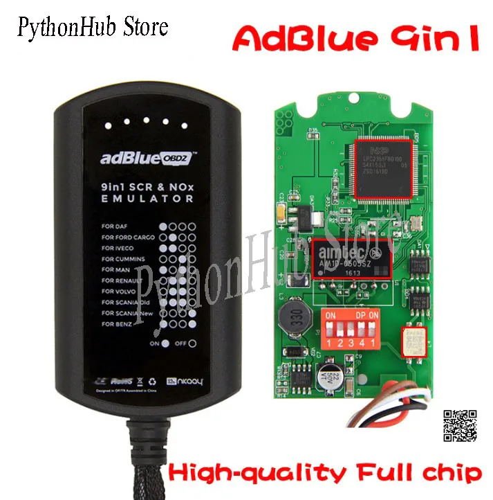 Adblue Эмулятор 9 в 1 симулятор мочевины не требует настройки программного