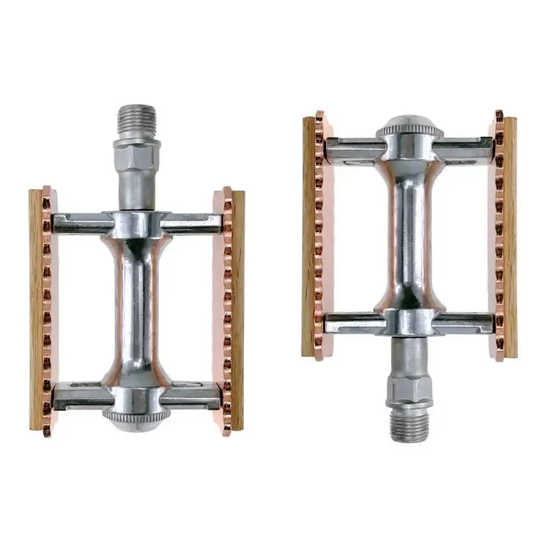 

Велосипедные педали AUBTEC FX1, ультралегкие из алюминиевого сплава, классические деревянные Нескользящие, для горных и шоссейных велосипедов ...