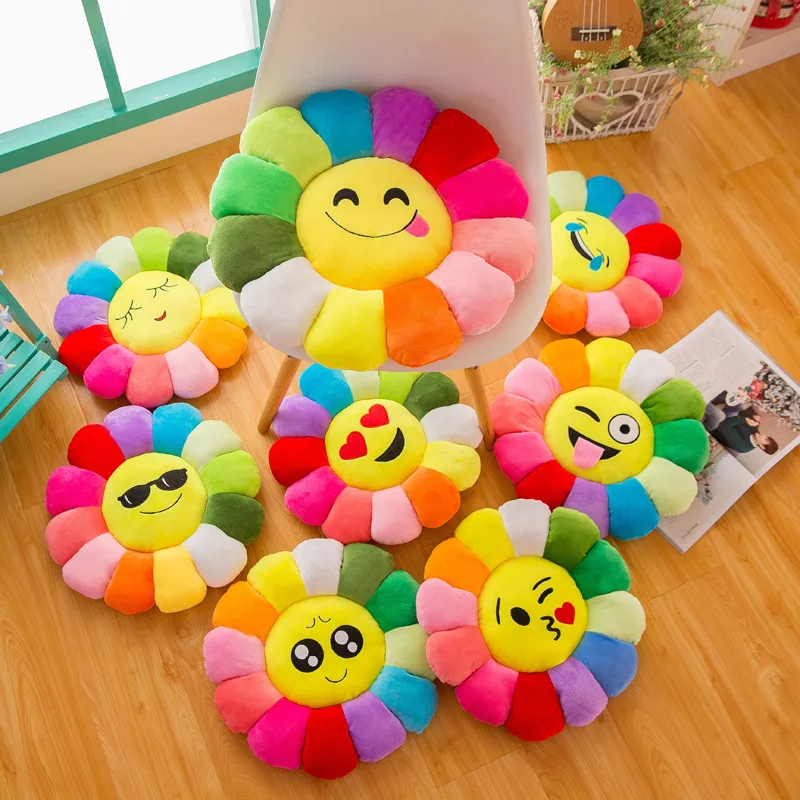 

Подушка в виде цветка подсолнуха, 4 размера