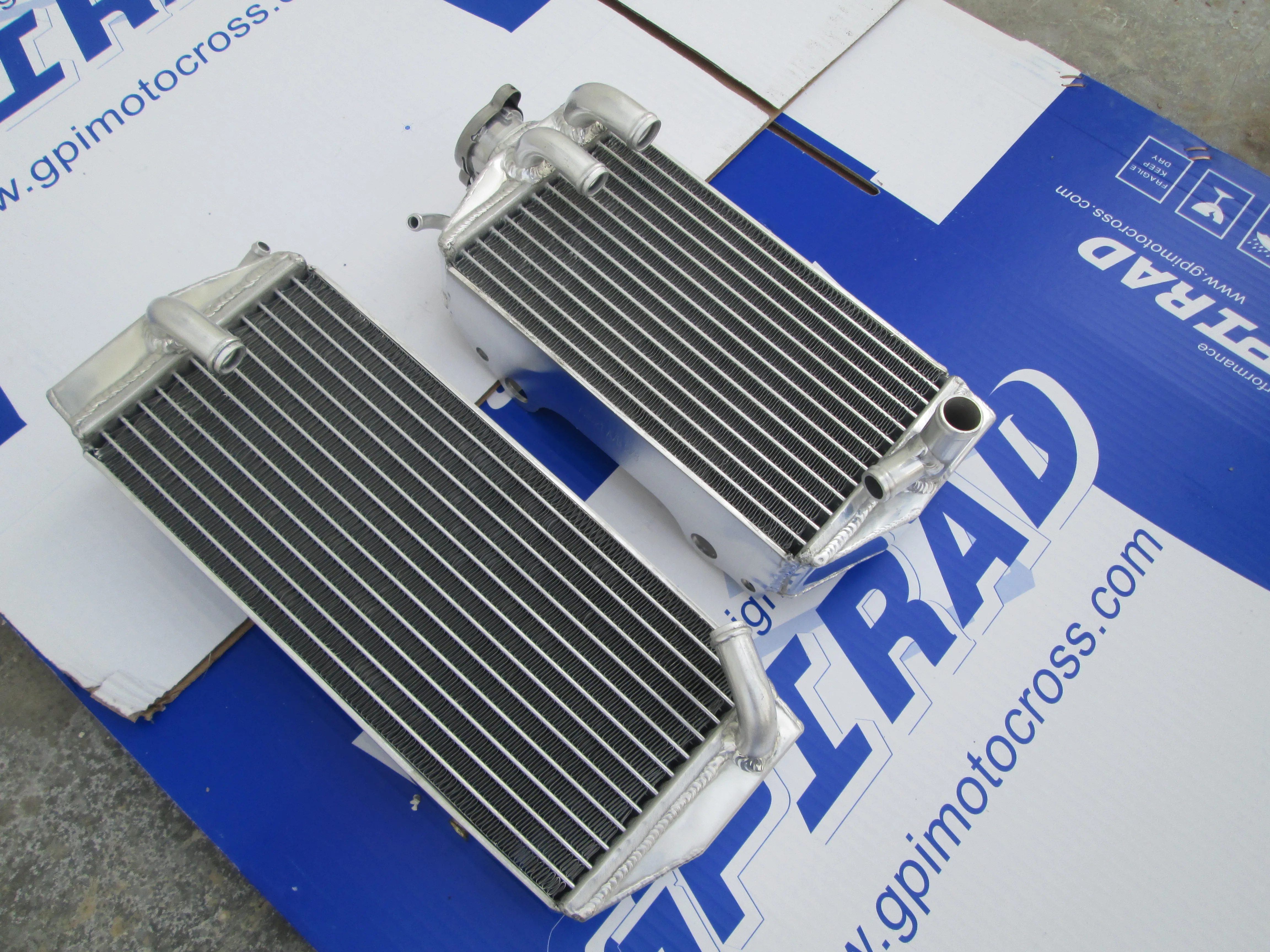 Алюминиевый гоночный радиатор для SUZUKI RMZ450 RMZ 450 RMZ-450 05 2005