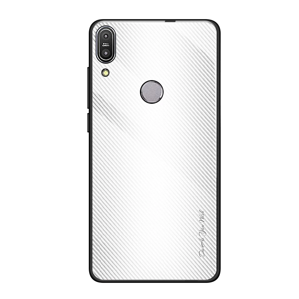06 Роскошный мягкий чехол из закаленного стекла для Asus Zenfone Max Pro M1 ZB601KL/ZB602KL стеклянный задний Чехол бант для телефона - Цвет: 06