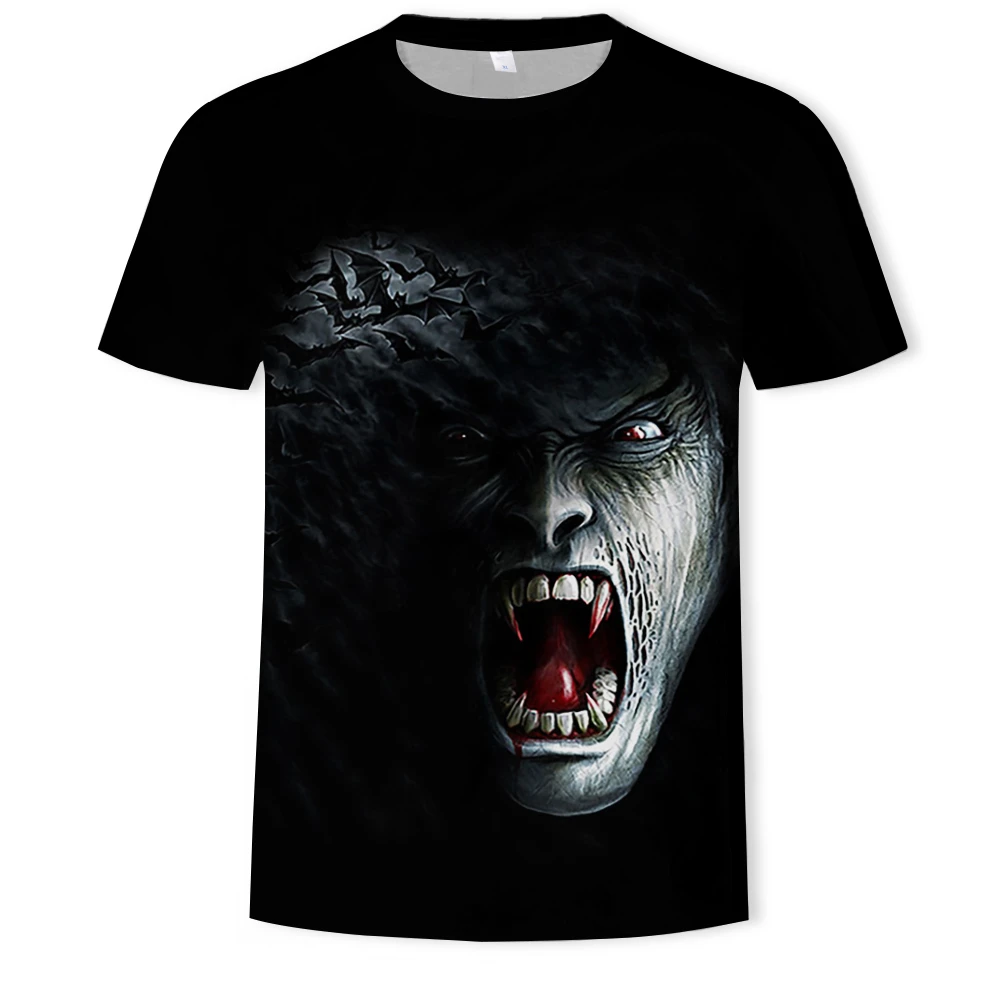 Fangs футболка вампира Роки ужас Сумерки Баффи го Хэллоуин Лето Новая мода Топ