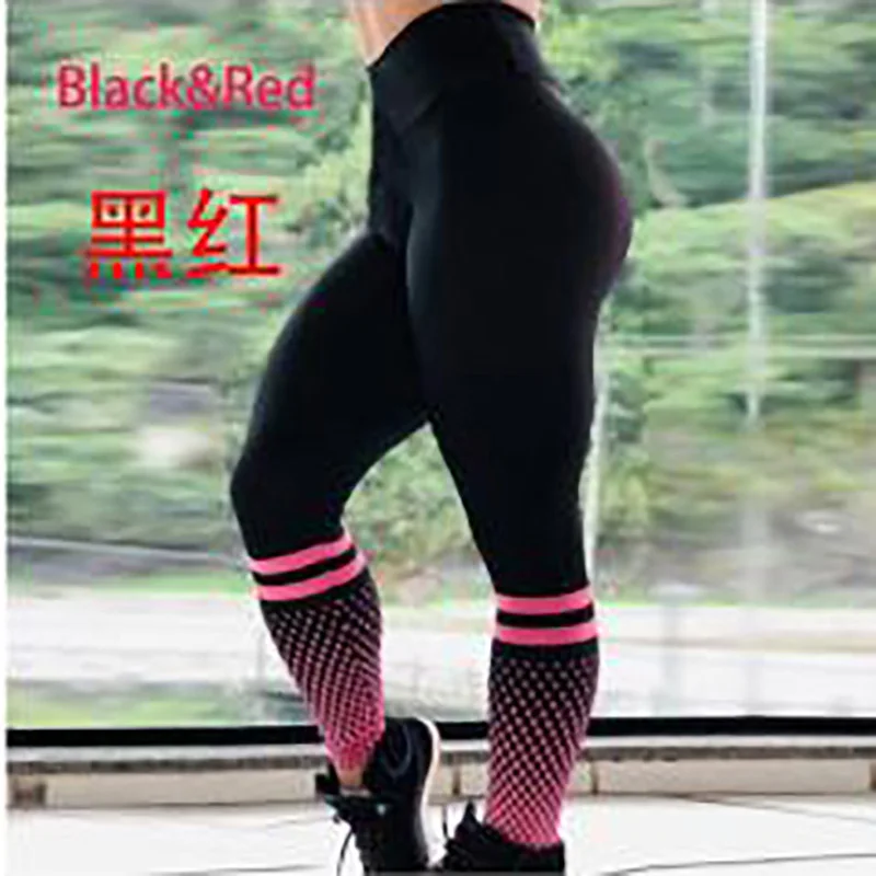 Популярные Стильные дышащие тонкие спортивные Леггинсы для бега женщин | Женская