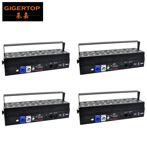 4 TP-G3037-6IN1 12x18 Вт Беспроводная батарея сценическое освещение для помещений светодиодный фонтан IRC пульт дистанционного управления фермы стены здания - Цвет: 4