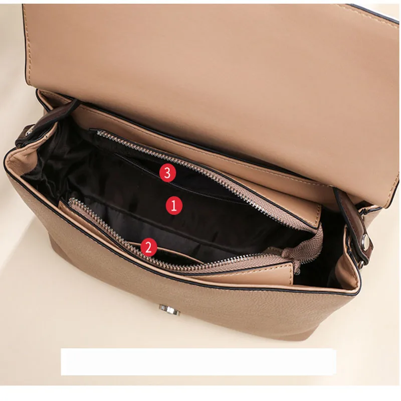 Preise Die Neue Leder Frauen Messenger Bag Alle-spiel Mode Einzelnen Schulter Europäischen Und Amerikanischen Fan Klassische Elegante Tasche KM4014