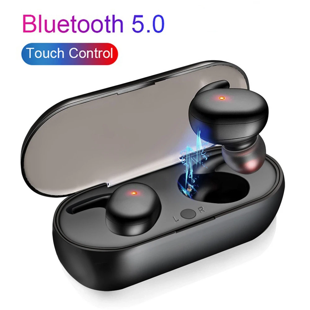 

Wireless Bluetooth 5.0 Headsets Tws HD Sound Waterproof Earphones with Microphone Earbuds Power Bank for Mobile Phone Sport
