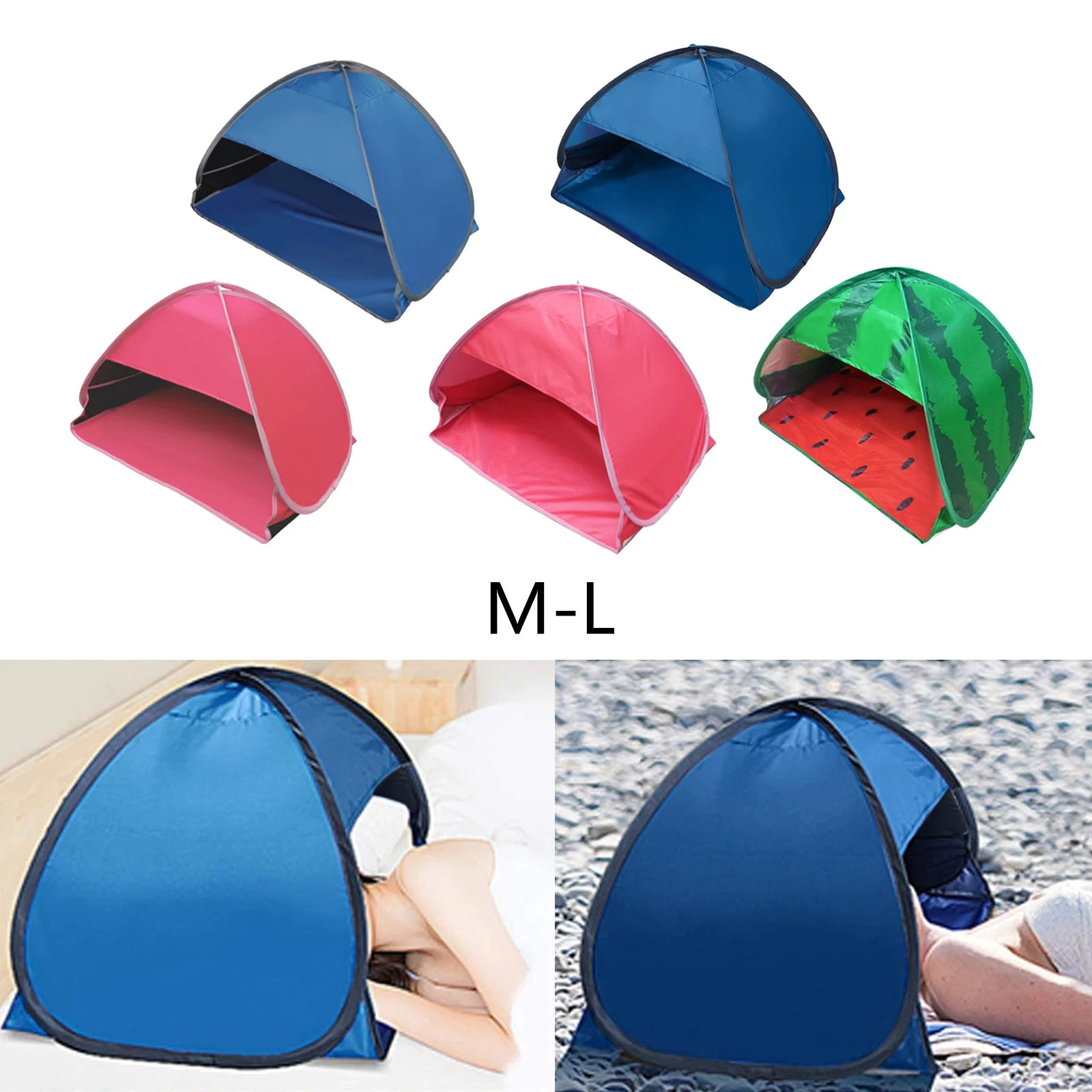 Портативная пляжная мини палатка с защитой от ветра и навесом летняя
