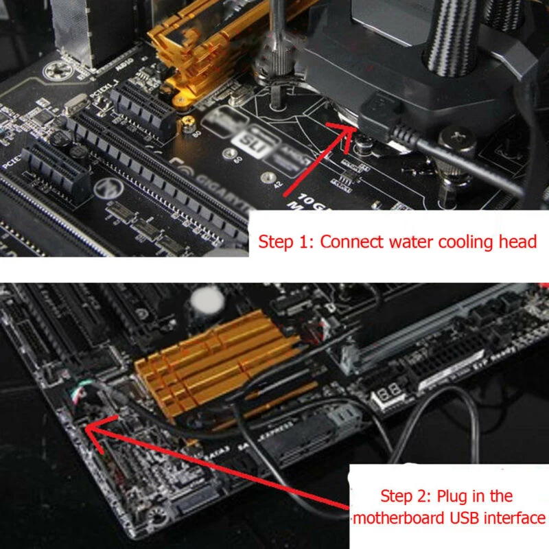 USB-кабель для охлаждения процессора 58 см Пластиковый кабель CORSAIR Hydro Series H80i H100i H110i