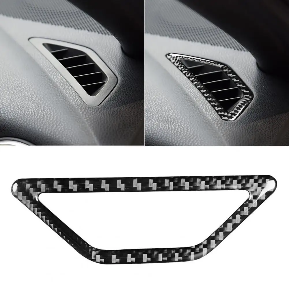 

2 шт. Изысканная рамка из углеродного волокна с левой и правой стороны для вентиляционного отверстия, отделка, портативная наклейка для вент...