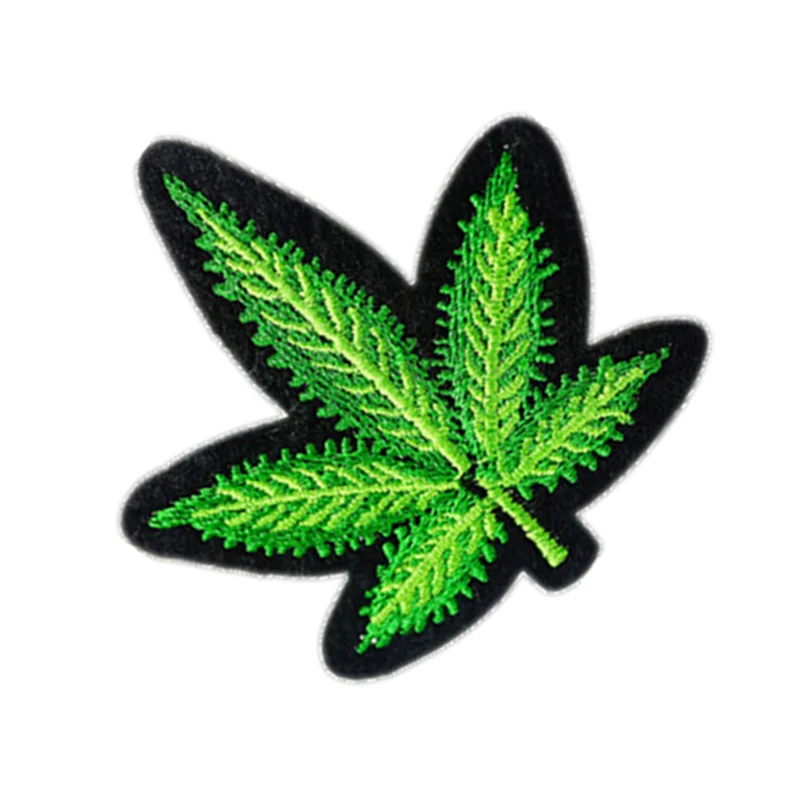 1 шт. тканевые значки сделай сам с кленовыми листьями розой и птицами