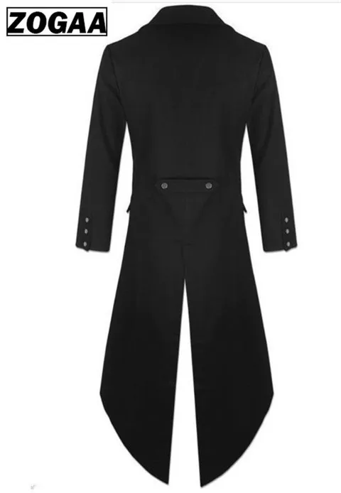 Мужской Готический пиджак фрак в стиле стимпанк костюм для костюмированной