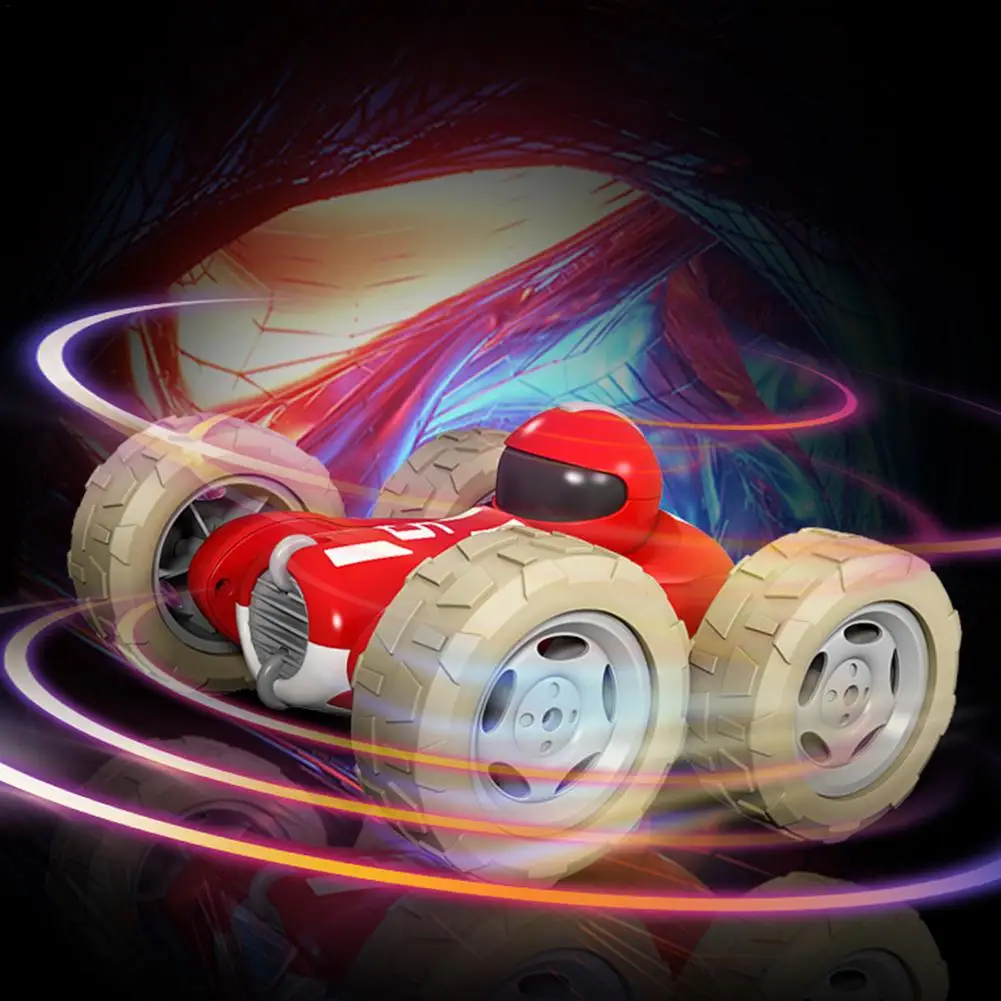 

360 Rotation RC Toy Remote Control Vehicle Stunt Rollover Off-road Racing Toy With LED Lighting Gift For Children Boys Kids