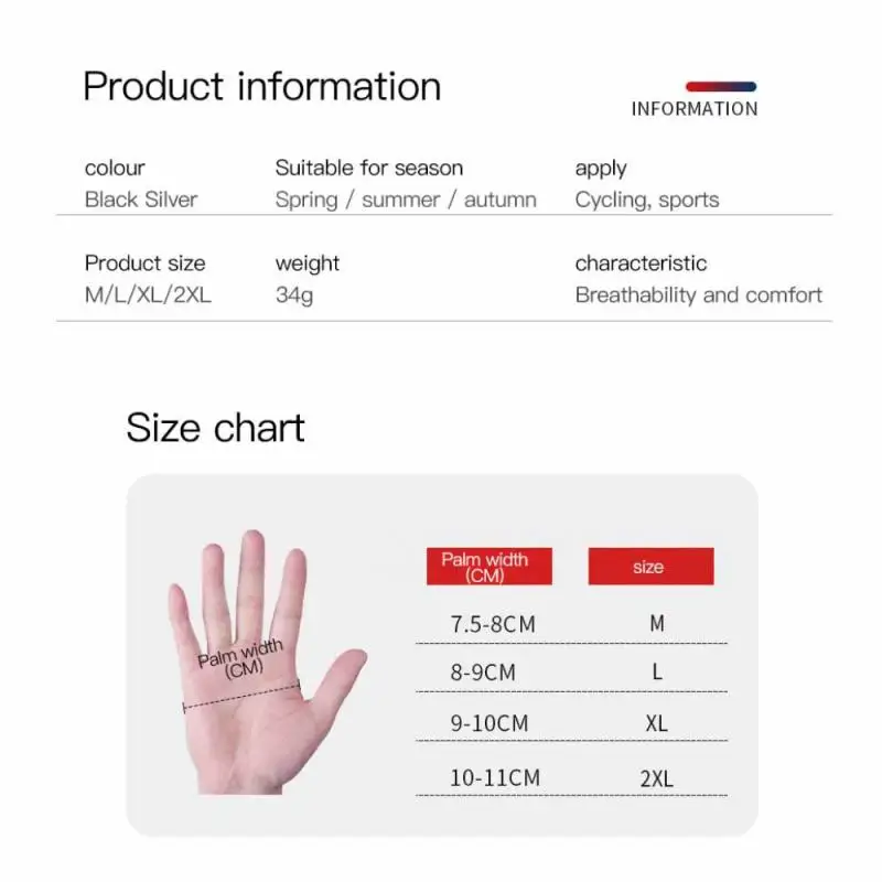 

Wheel Up Half Finger Gloves Thickening Non-slip Shock-absorbing Cadet Wear-resisting Riding Gloves Fitness Glove Outdoor Cycling