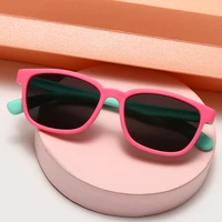 new polarized kids sunglasses square silicone flexible children boys girls sun glasses baby shades eyewear uv400 oculos