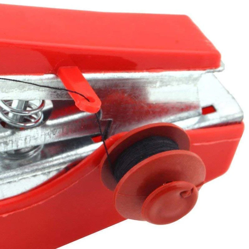 Ручное управление портативная мини швейная машина креативные простые швейные