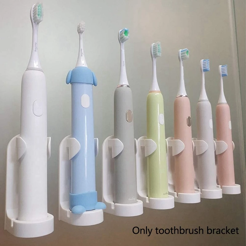

10x Electric Toothbrush Holder Bathroom Holder Wall Mount Storage Set Organizer