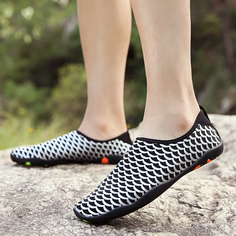 Аквабосоножки большого размера 38 46 летняя акваобувь для мужчин и женщин обувь
