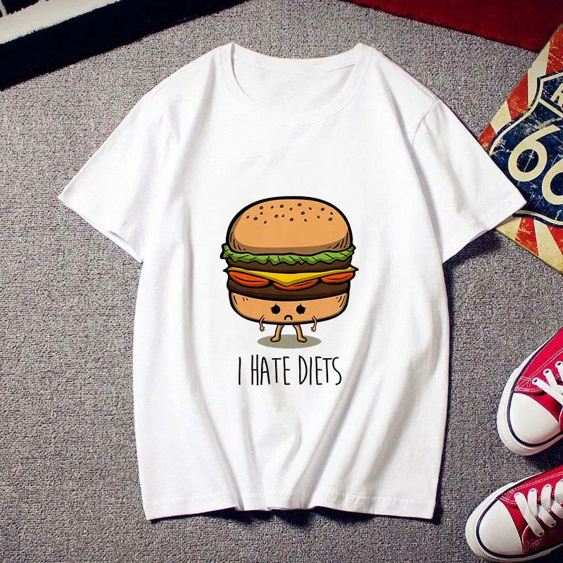 Женская тонкая футболка с принтом авокадо в стиле Харадзюку 2019 | одежда