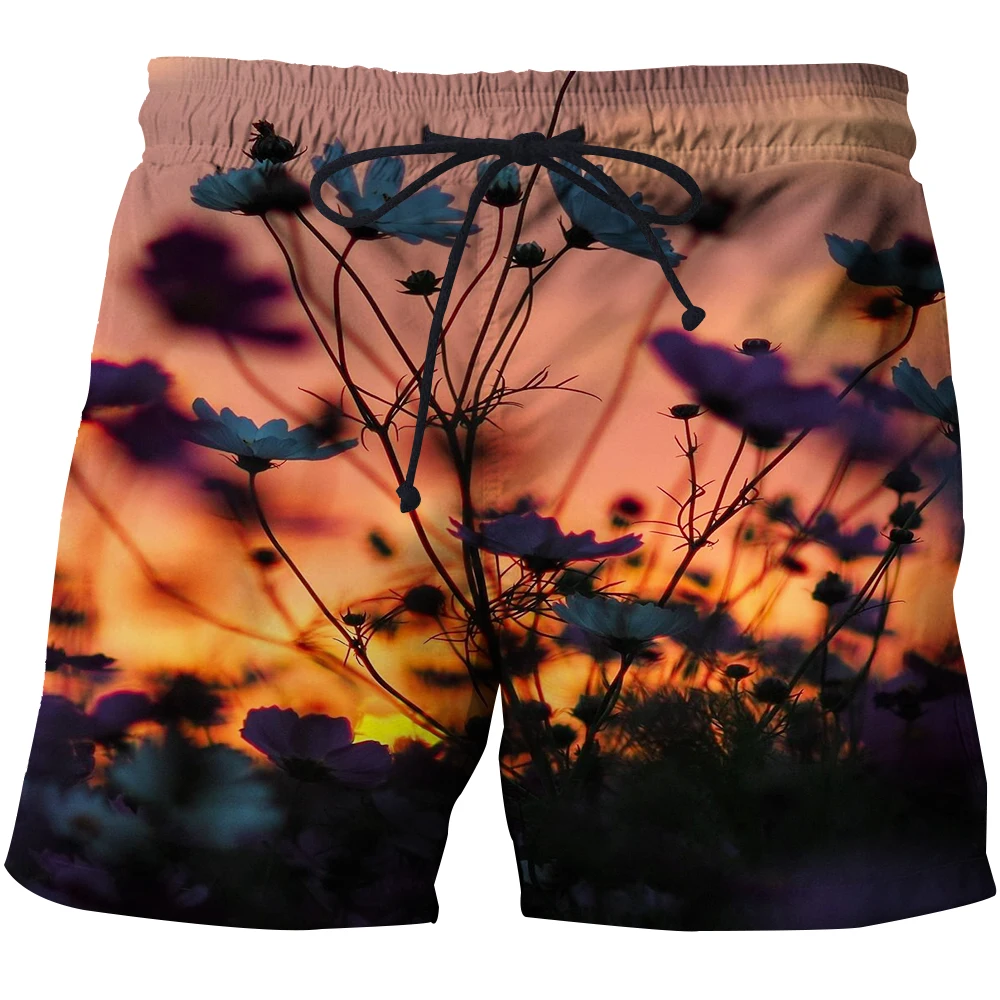 

The new summer casual home five-centred shorts, Korean version of the fast loose fitness and quick-drying beach pants