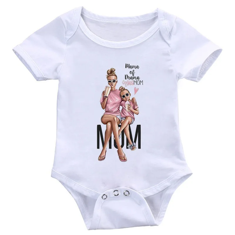 Семейная Одежда для мальчиков боди детей комбинезон с коротким рукавом белые